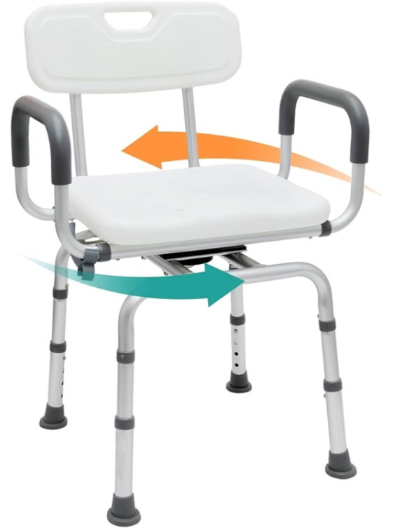 360 Degree Shower Chair Swivel