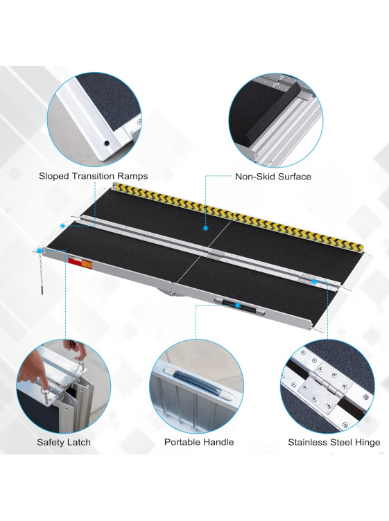 Portable Wheelchair Ramp 5FT