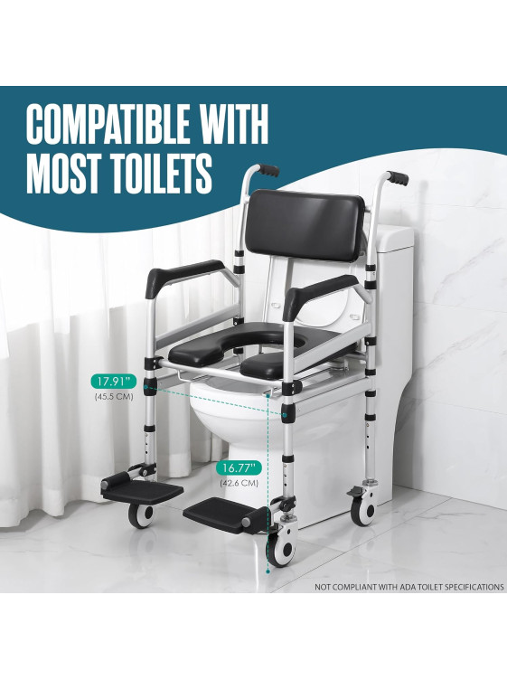 3 IN 1 SHOWER CHAIR