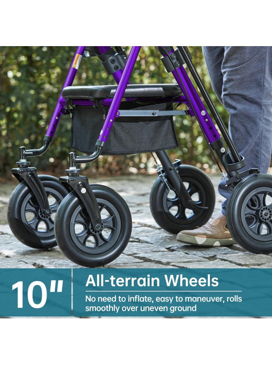 Upright Rollator Walker