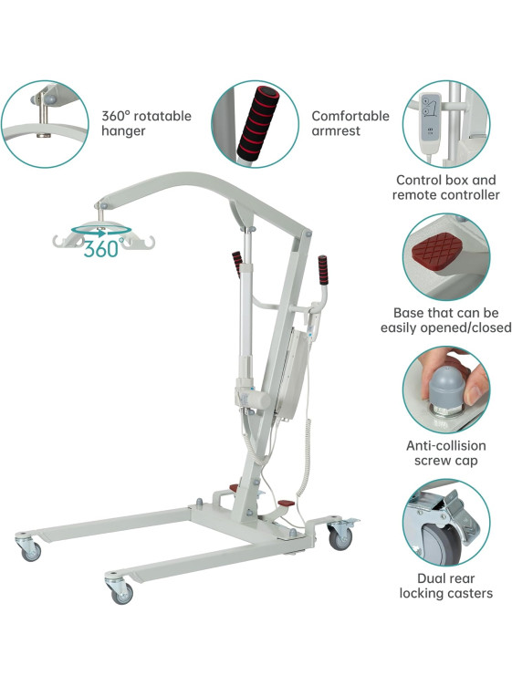 Electric Hydraulic Patient Lift