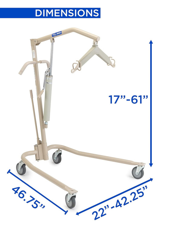 Lightweight Hydraulic Patient Lift