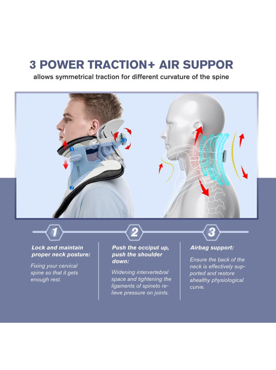  Neck Traction With Electric Air Pump