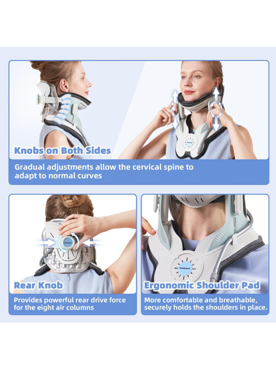  Neck Traction With Electric Air Pump