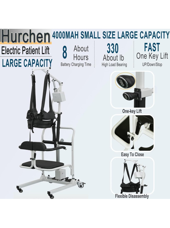 Electric Patient Lift Transfer Chair