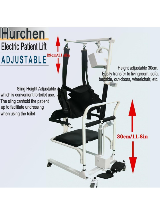 Electric Patient Lift Transfer Chair