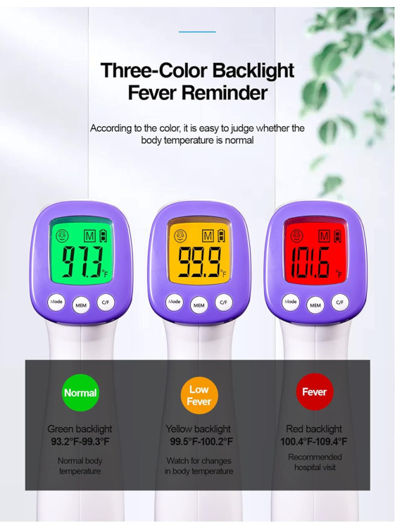  Infrared Thermometer for Adults